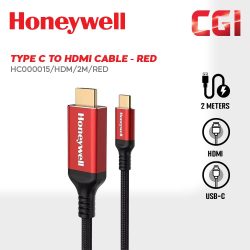 Honeywell Type C To HDMI Cable-Platinum Series -HC000015/HDM/2M/RED