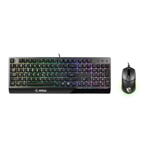 MSI Vigor GK30 Combo RGB Gaming Keyboard Mouse - Black | White
