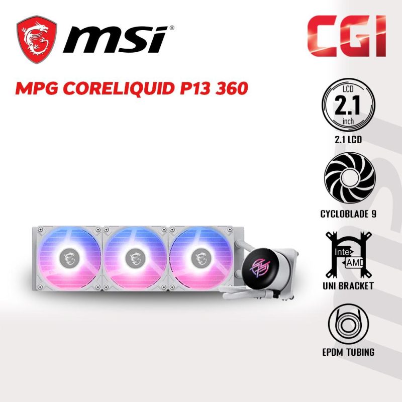 MSI MPG Coreliquid P13 360 AIO Liquid Cooler