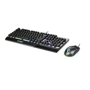 MSI Vigor GK30 Combo RGB Gaming Keyboard Mouse - Black | White