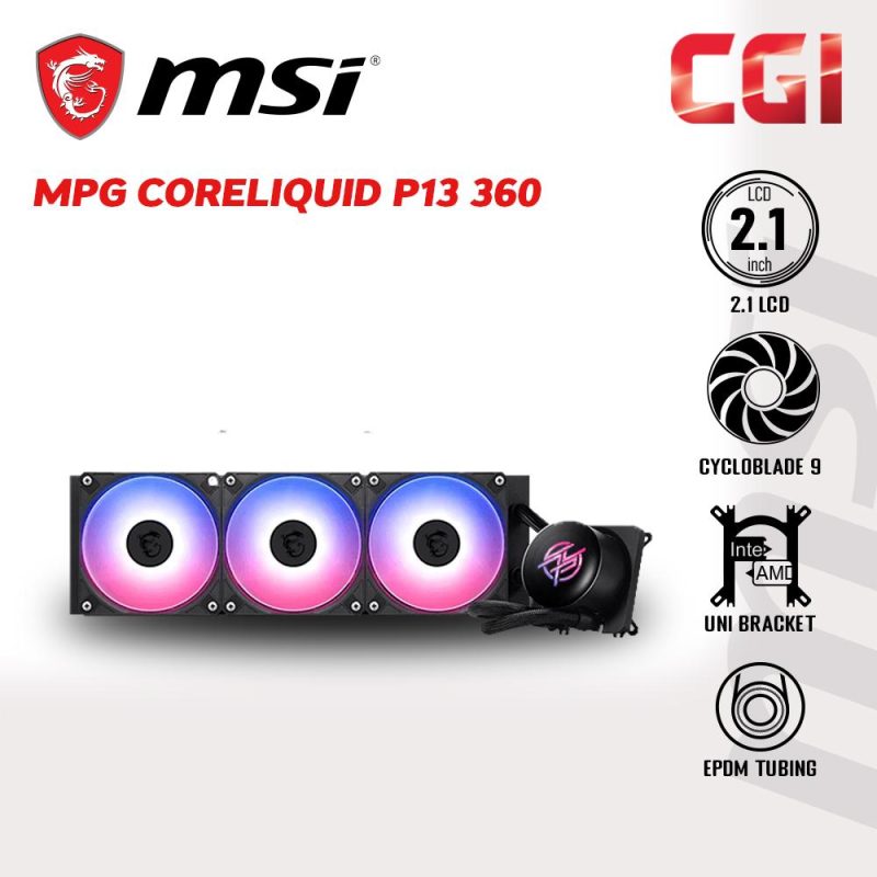 MSI MPG Coreliquid P13 360 AIO Liquid Cooler