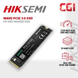 HIKSEMI 512GB Wave (P) PCIe Gen 3x4 NVMe M.2.2280 SSD