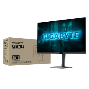 Gigabyte 27" G27U IPS UHD 165Hz | FHD 320Hz 1ms Freesync G-Sync Ergonomic Dual Mode Gaming Monitor