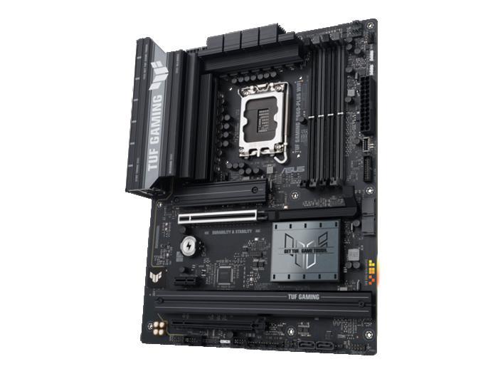 Asus TUF Gaming B860-PLUS WIFI DDR5 WiFi 7 Aura Sync Gaming Motherboard BUNDLE Processor