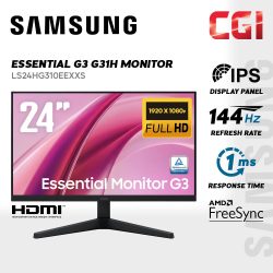 Samsung 24" G3 G32H LS24HG310EEXXS IPS FHD AMD FreeSync 144Hz 1ms Essential Monitor