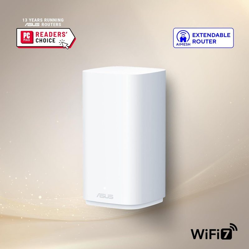 Asus ZenWiFI BD4 Outdoor BE3600 Quad-Band WiFi 7 2530 sq.ft Dual 2.5G Port Perental Control Ai Mesh Extendable Router