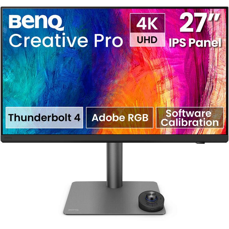 BenQ 27" PD2732U IPS 4K UHD HDR10 60Hz 5ms Adobe RGB Daisy Chain ThunderBolt Creative Pro Monitor