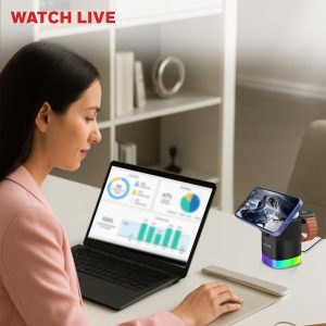Honeywell Zest Wireless Cube 3-in-1 Charger with 23W Ultra-Fast Charging
