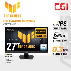 Asus TUF 27" VG279QM5F Fast IPS FHD HDR10 G-Sync FreeSync Premium 260Hz 0.3ms Speaker Gaming Monitor