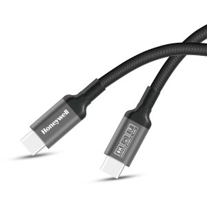 Honeywell Type-C to Type-C Braided USB 4 Cable 8K PD 240W Fast Charge - HC000706CBL1.2MBLK