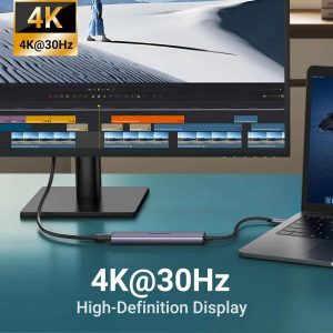 UGREEN 5-in-1 4K 60Hz 5Gbps PD100W USB-C Hub
