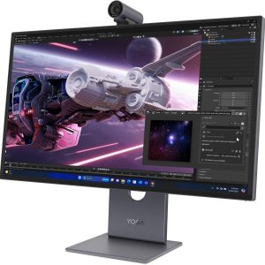 Lenovo 26.5" Yoga Pro 27UD-10 QD-0LED UHD G-Sync FreeSync 120Hz 0.03ms Speaker Daisy Chain Monitor - 67E5RAC2MY