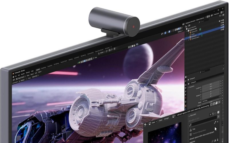 Lenovo 26.5" Yoga Pro 27UD-10 QD-0LED UHD G-Sync FreeSync 120Hz 0.03ms Speaker Daisy Chain Monitor - 67E5RAC2MY