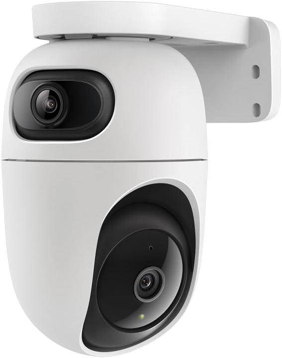 TP-Link Tapo C245D 2K 3MP Dual Lens Pan/Tilt Wide Angle Smart Dual Ai Detection Security Camera