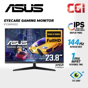 2902cbd8e6175ac9b05bb21e3673b5f0.jpeg Asus 23.8" VY249HG2 IPS FHD 144Hz 1ms AMD Freesync Antibacterial Treatment Eye Care Gaming Monitor