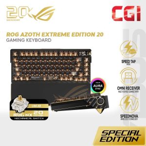 [LIMITED EDITION] Asus ROG Azoth Extreme 20th Edition 75% OLED Touchscreen Gaming Keyboard
