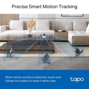 TP-Link Tapo C230 3K 5MP Pan/Tilt 360º Smart Ai Detection Home Security Wi-Fi Two-Way Audio Camera