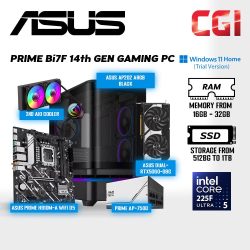 PRIME HU5F Ultra 5 Gaming PC ( Intel Core Ultra 5| Nvidia RTX5060 O8G | 16GB RAM | 512GB SSD | Win11Home Trial )