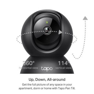 TP-Link Tapo C210 | C211 2K 3MP Home Security Wi-Fi Camera 360° Pan Tilt Night Vision Two-Way Audio