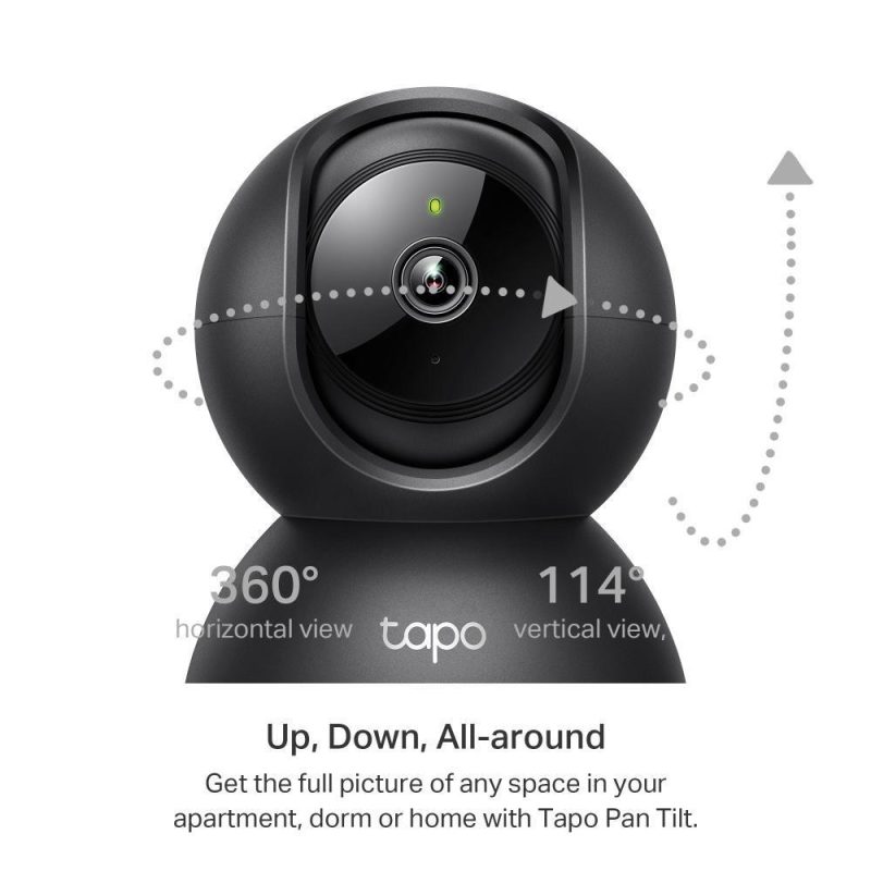 TP-Link Tapo C210 | C211 2K 3MP Home Security Wi-Fi Camera 360° Pan Tilt Night Vision Two-Way Audio