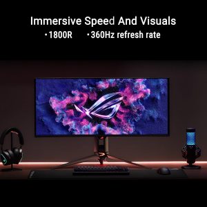[LATEST] Asus 34" ROG Swift OLED PG34WCDN Tandem RGB QD-OLED WQHD G-Sync 360Hz 0.03ms Curved BlackShield Gaming Monitor