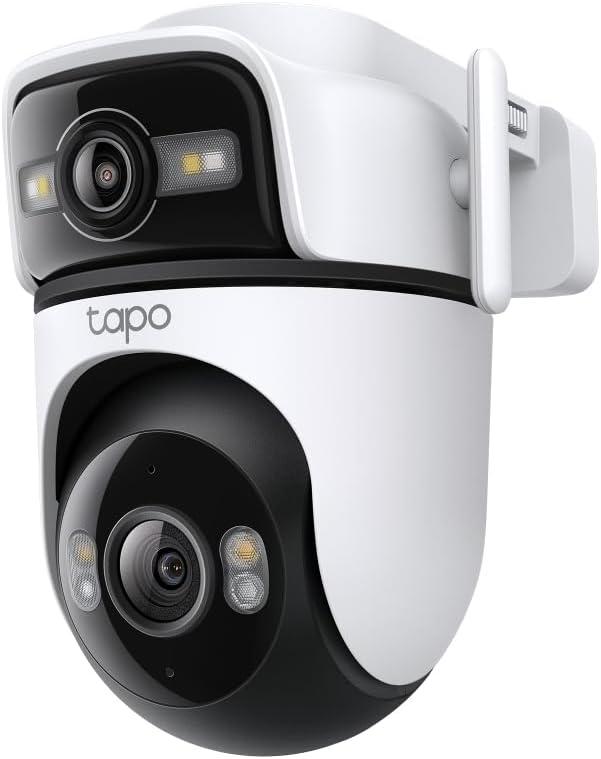 TP-Link Tapo C545D Outdoor 2K 3MP Dual Lens 165° Pan/Tilt Smart Tracking IP66 Security Camera