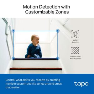 TP-Link Tapo C230 3K 5MP Pan/Tilt 360º Smart Ai Detection Home Security Wi-Fi Two-Way Audio Camera
