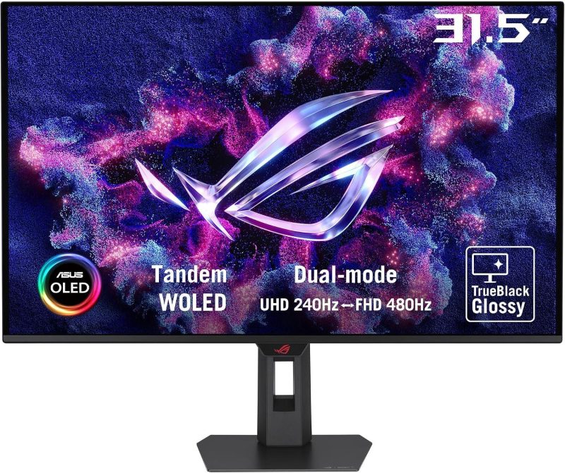 b4e3d5434511f1c150060ef520822ede.jpeg Asus 32" ROG Strix OLED XG32UQWMS 4K TrueBlack Glossy Tandem WOLED UHD @ 240Hz, FHD @ 480Hz 0.03ms G-Sync FreeSync Ergonomic Gaming Monitor