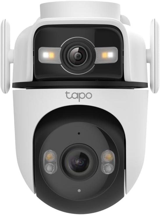 TP-Link Tapo C545D Outdoor 2K 3MP Dual Lens 165° Pan/Tilt Smart Tracking IP66 Security Camera