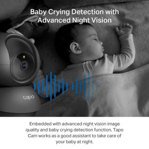 TP-Link Tapo C210 | C211 2K 3MP Home Security Wi-Fi Camera 360° Pan Tilt Night Vision Two-Way Audio