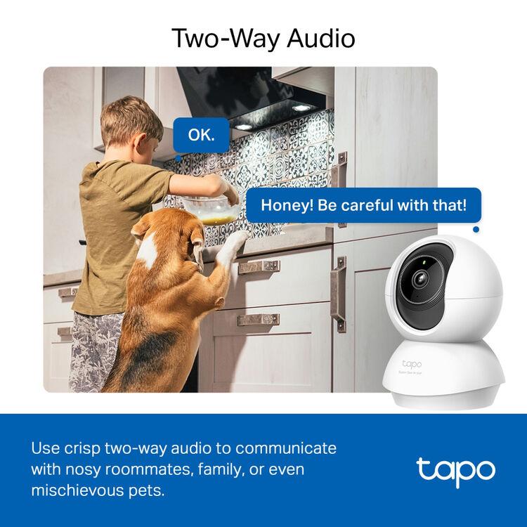 TP-Link Tapo C230 3K 5MP Pan/Tilt 360º Smart Ai Detection Home Security Wi-Fi Two-Way Audio Camera