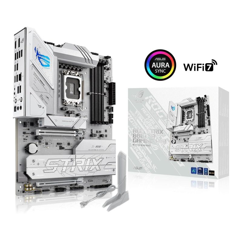 Asus ROG Strix B860-A Gaming WiFi DDR5 WiFi 7 Aura Sync Gaming Motherboard BUNDLE Processor
