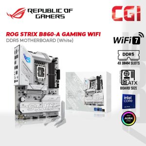 Asus ROG Strix B860-A Gaming WiFi DDR5 WiFi 7 Aura Sync Gaming Motherboard BUNDLE Processor