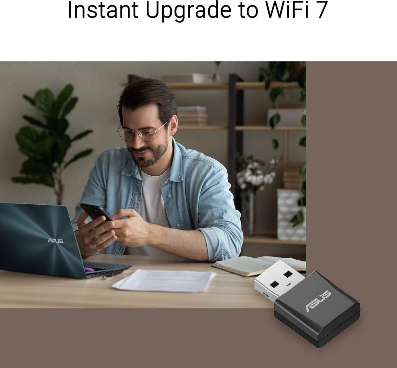 Asus USB-BE92 Nano Tri-Band WiFi 7 6 Ghz USB Adapter