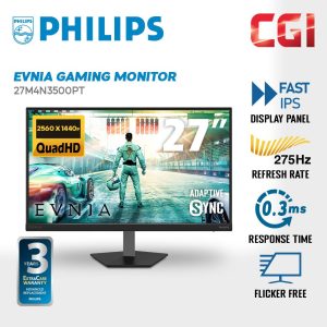 cd6890fc1675e01e45b58918b9a840ce.jpeg Philips Evnia 27" 27M4N3500PT Fast IPS QHD 275Hz / FHD 360Hz / HD 540Hz 0.03ms Adaptive Sync HDR10 Triple Mode Gaming Monitor