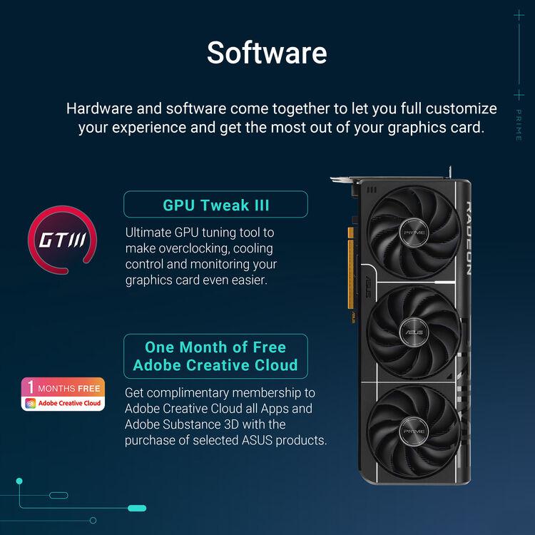 d09cce8692bec4c75fb12cd0edc4f698.jpeg Asus Prime Radeon ™ RX 9070 GRE EVO OC Edition 12GB GDDR6 Graphic Card - PRIME-RX9070GRE-O12G-EVO