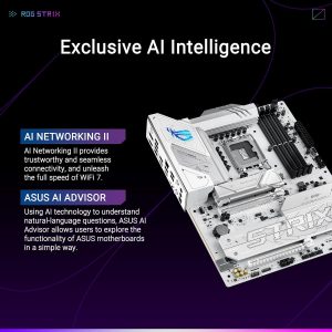 Asus ROG Strix B860-A Gaming WiFi DDR5 WiFi 7 Aura Sync Gaming Motherboard BUNDLE Processor