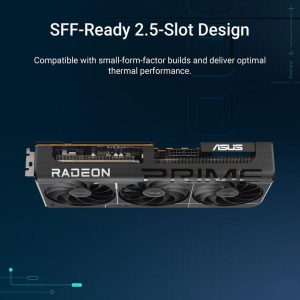 e229e8fbcd2a7ec8523f1efeea77f96b.jpeg Asus Prime Radeon ™ RX 9070 GRE EVO OC Edition 12GB GDDR6 Graphic Card - PRIME-RX9070GRE-O12G-EVO