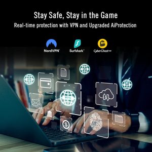 [PREORDER] Asus ROG Rapture GT-BN98 Quad-Band WiFi 8 25000 Mbps AiProtection AiMesh Gaming Router